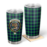 Clan Abercrombie Tartan Crest Tumbler RG44 Clan Abercrombie Tartan Today